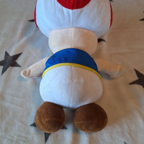 Super Mario Bros Video Game 15”‎ Plush Toad Mushroom Stuffed Toy Nintendo - Picture 6 of 7